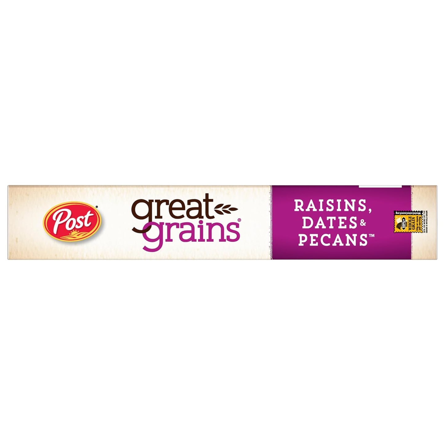 Post Great Grains with Raisins Dates and Pecans – Heart Healthy Whole Grain Cereal for Family Breakfast Table, 16 oz