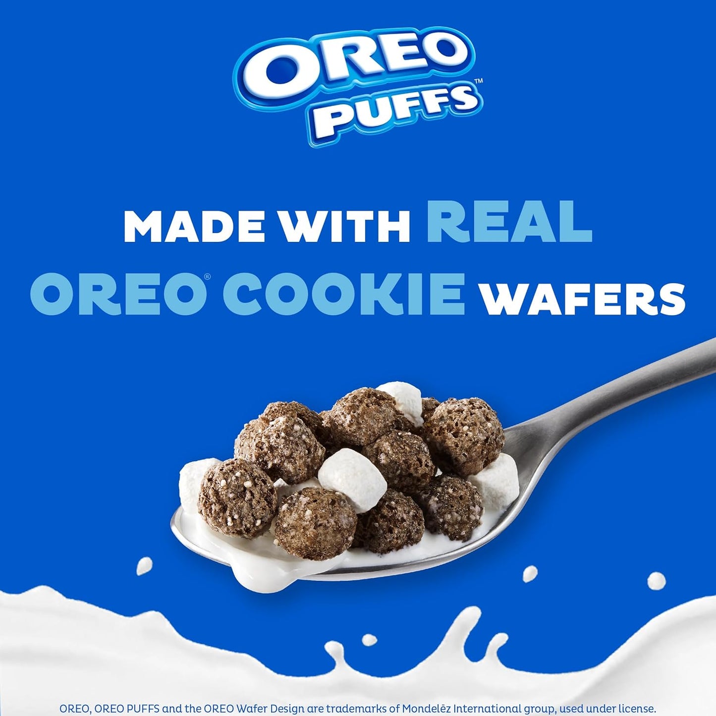 Post Oreo Puff Cereal – Cozy Holiday Treat Gift for the Cookie Enthusiast in Your Life, 10 oz Box