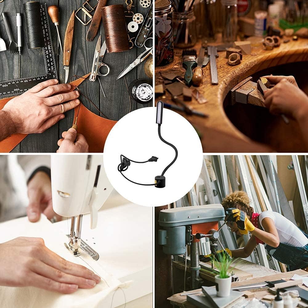 POWKER Flexible Gooseneck Task Light – Unique Housewarming Gift for the Maker in Your Life