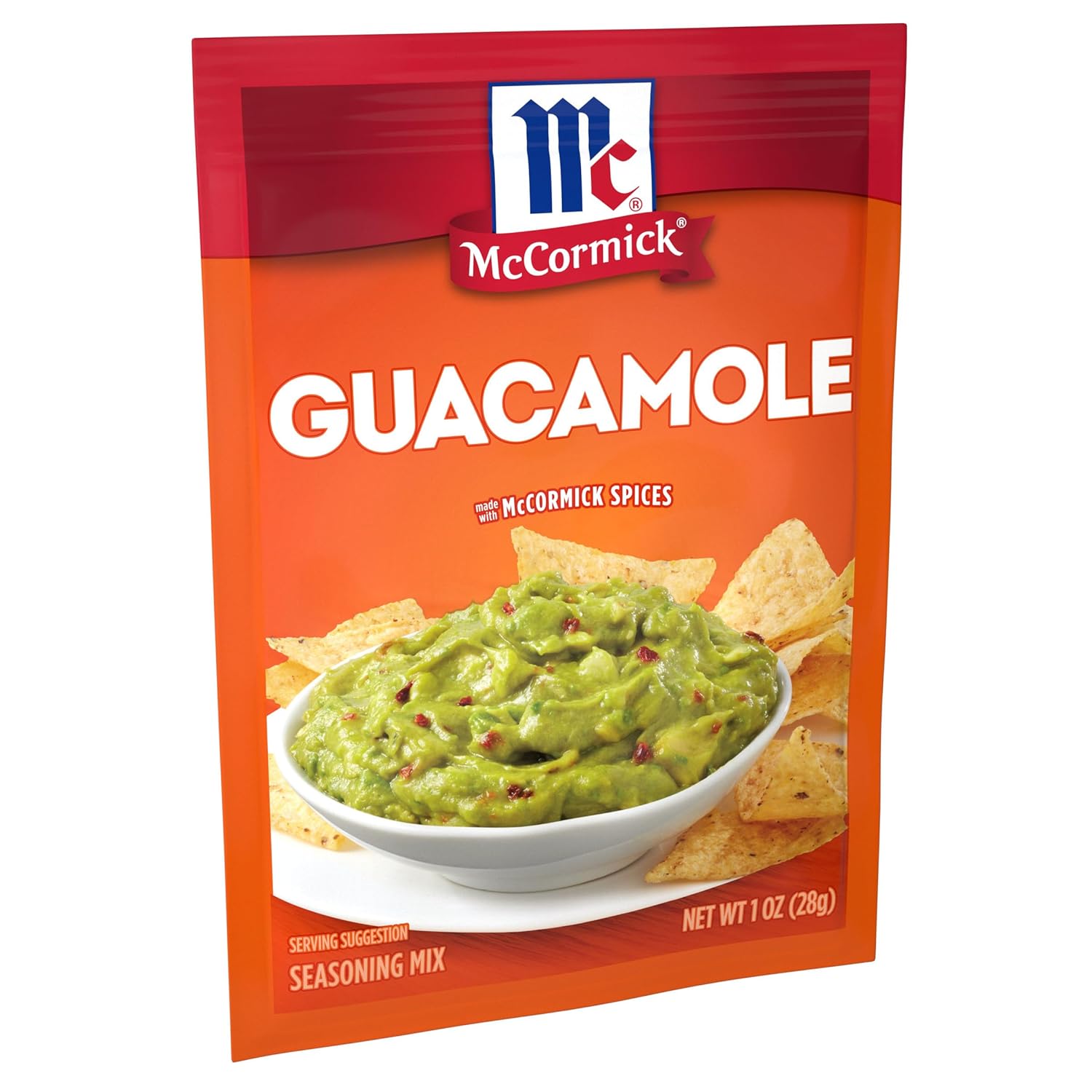 pre-portioned 1 oz single-use spice blend for one batch of guacamole
