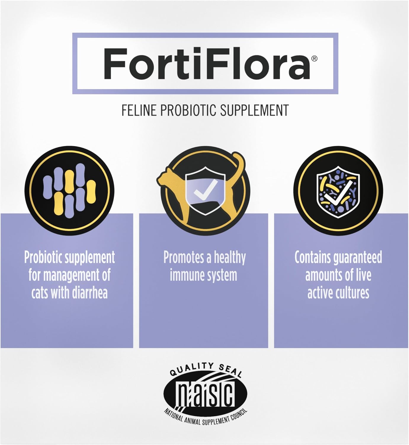 Pro Plan Veterinary Supplements FortiFlora Probiotic Powder for Cats – Stress-Free Daily Wellness Routine for Kittens and Adult Cats with Sensitive Digestion