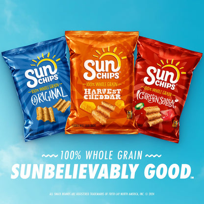 product line includes garden salsa 7 oz and cheddar cheese 13 oz variants