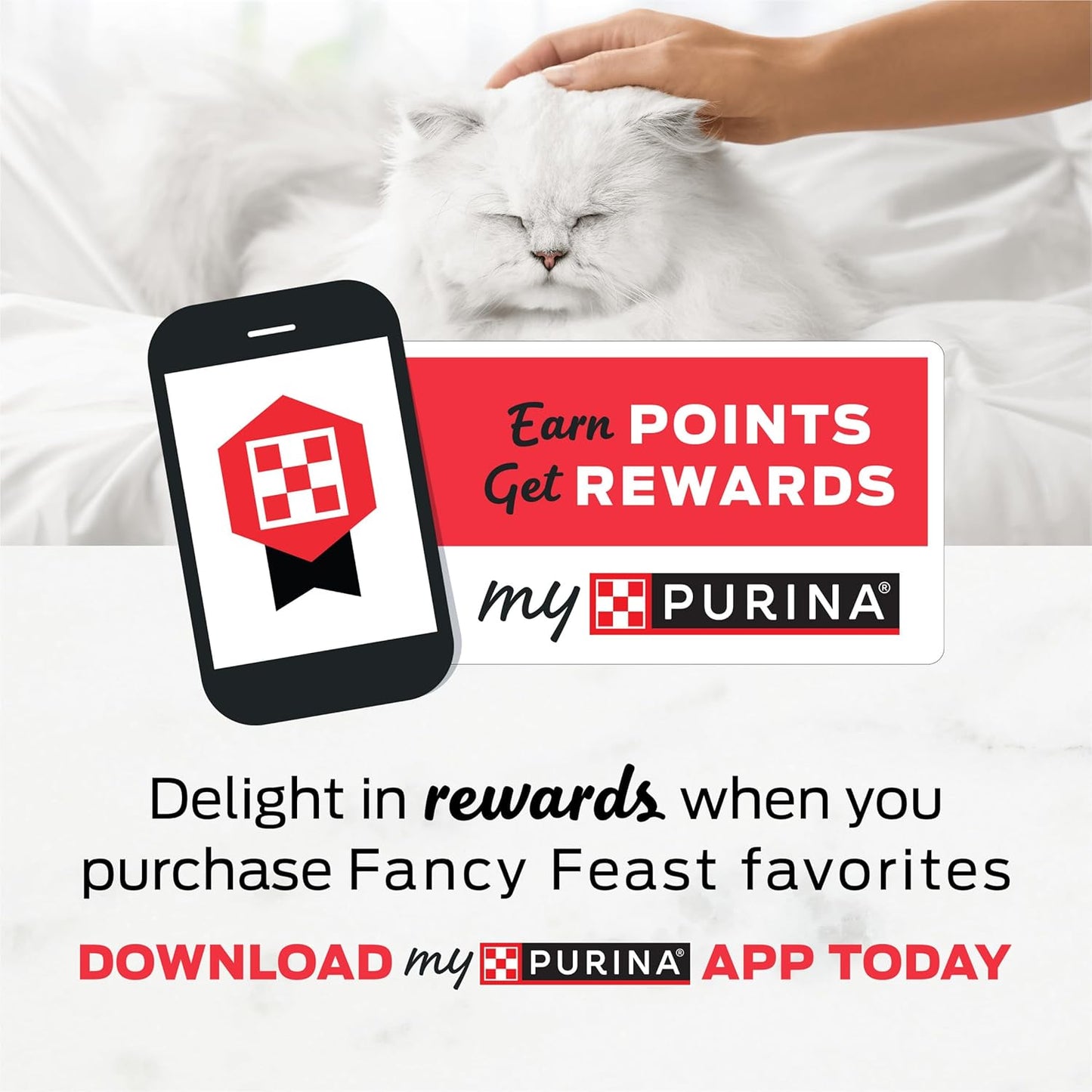 Purina Fancy Feast Grilled Seafood Wet Food – Stress-Free Wellness Meals for Picky Senior Cats, Pack of 60 Pull-Top 3 oz Cans