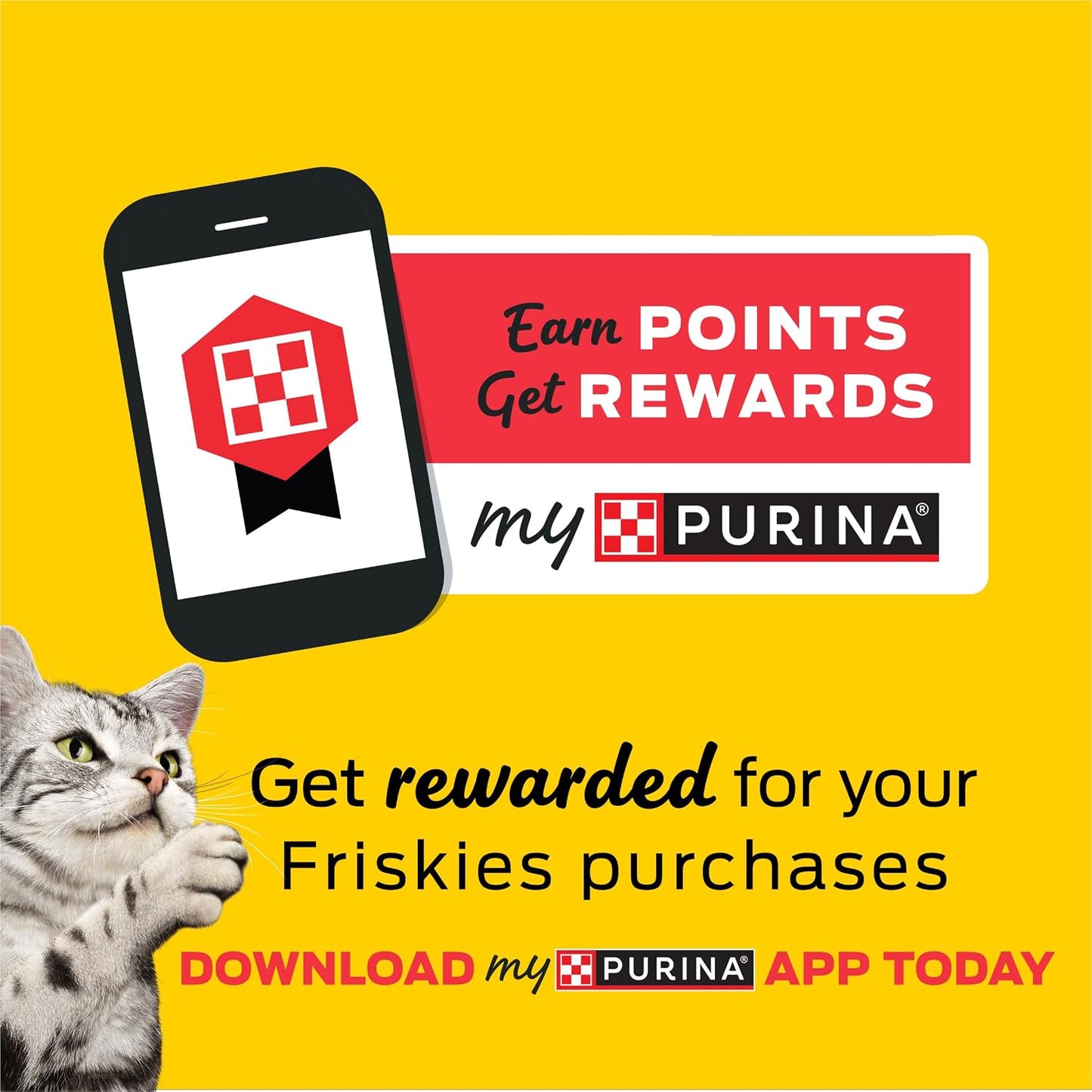 Purina Friskies Dry Cat Food Salmon, Tuna and Shrimp Recipe - 22 lb. Bag for Stress-Free Mealtime in Multi-Cat Homes