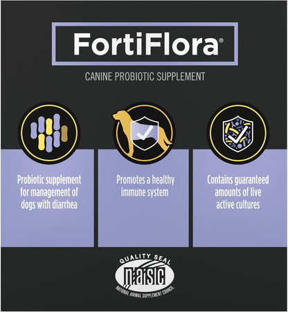 Purina Pro Plan FortiFlora Powder for Dogs – Mindful Daily Gut Health Support for Puppies and Adult Dogs