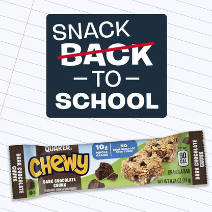 Quaker Chewy Granola Bars Variety Pack – Housewarming Snack Basket Favorite for New Homeowners