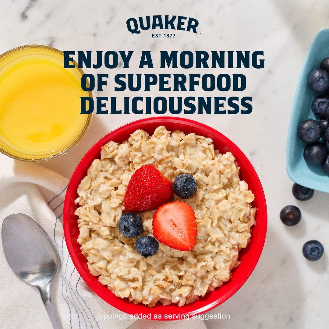 Quaker Immunity Instant Oatmeal – Quiet Hotel Room Immune Support Bowl, No Artificial Flavors Whole Grain Travel Packets