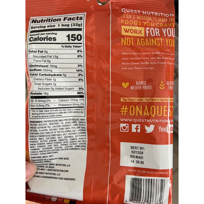 Quest Nutrition Chili Lime Protein Tortilla Chips – Thoughtful Keto Friendly Gift for Health Conscious Friends