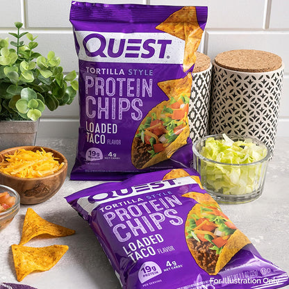 Quest Nutrition Chili Lime Tortilla Style Protein Chips – Low Carb Hostess Gift for Game Day Gatherings