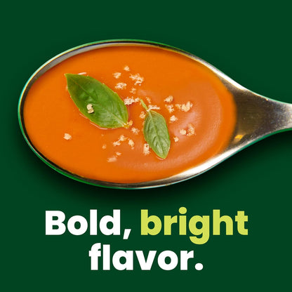 ready-to-heat format requiring no chopping or blending