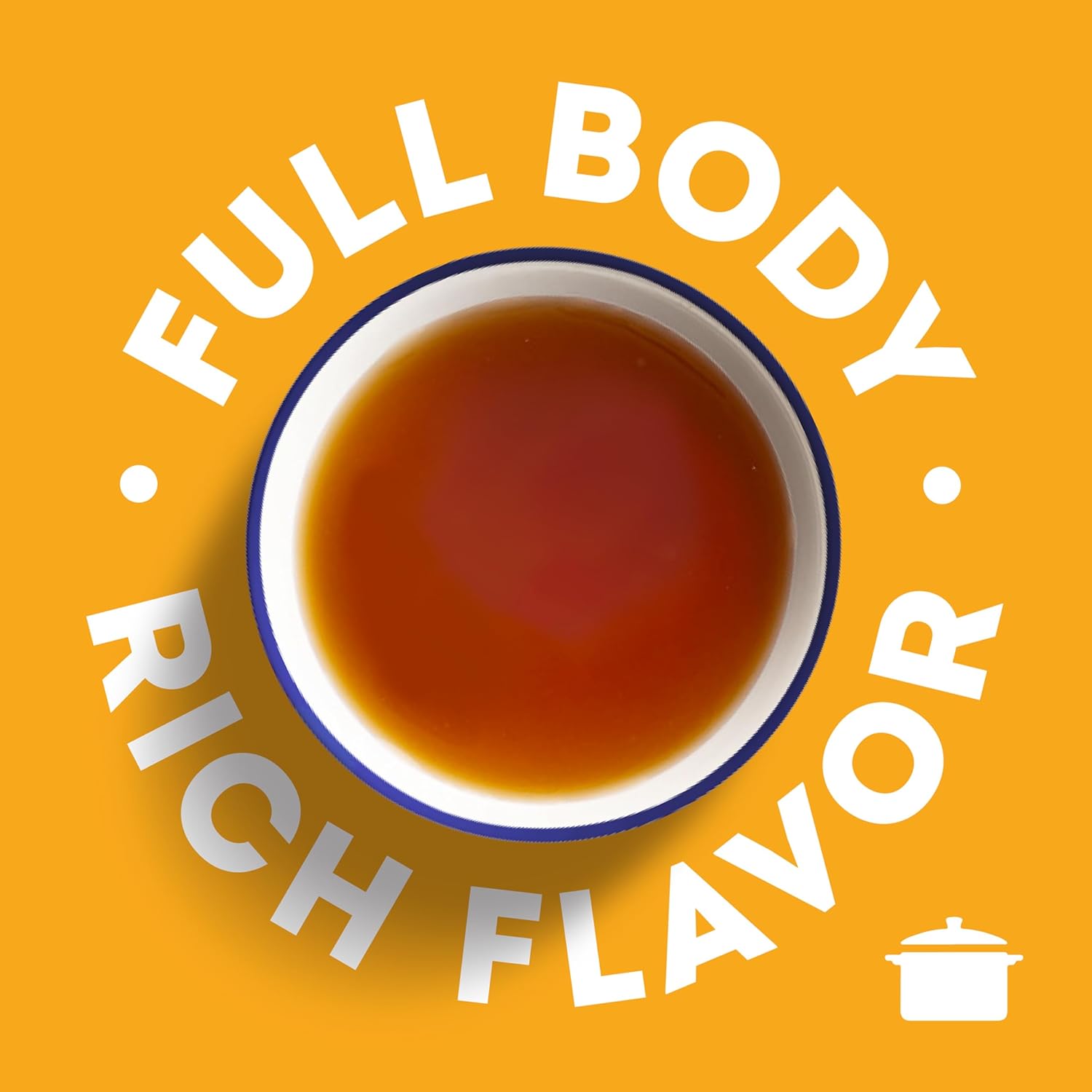 ready-to-use liquid broth requiring no dilution or extra seasoning
