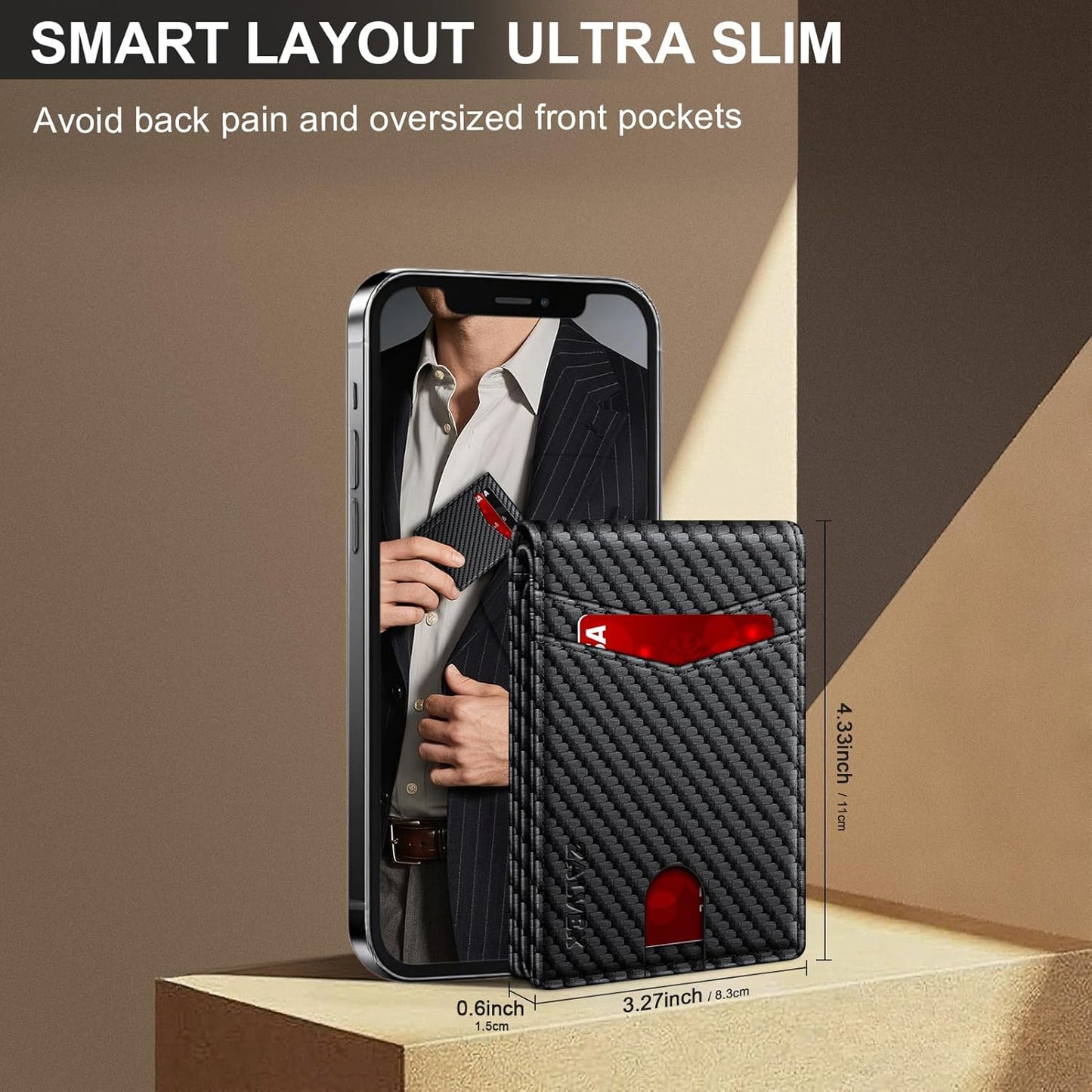 rfid-blocking lining that blocks 13.56 mhz and higher frequency signals
