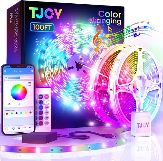 rgb led strip with 360 individual light sources and 24v / 36w output