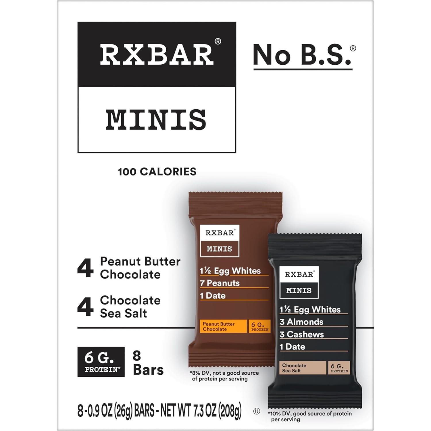 RXBAR Minis Protein Bars – Grab-and-Go Snack for Home Office Fuel, No Sugar Crash Between Tasks