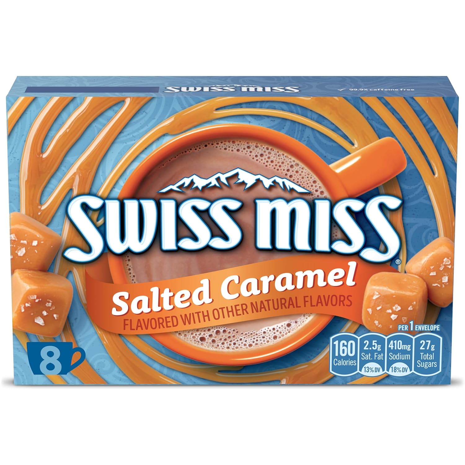 salted caramel flavor profile combined with real cocoa