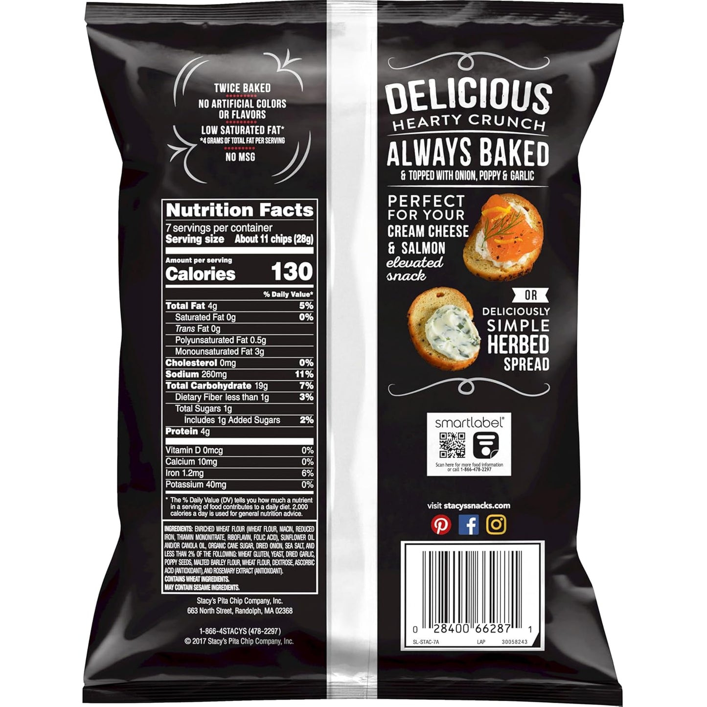 seasoned with sea salt (simply naked variety)
