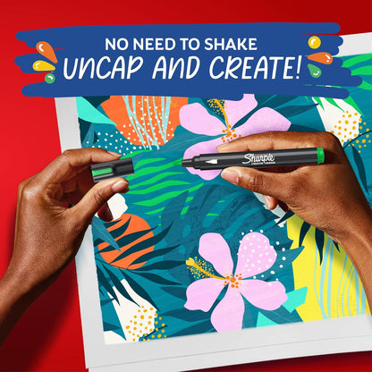 Sharpie Creative Markers – Holiday Gift Basket Pick for Crafters, DIYers and Hobby Painters