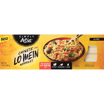 Simply Asia Lo Mein Noodles, 14 oz Resealable Pouch – Practical Housewarming Gift for New Home Chefs
