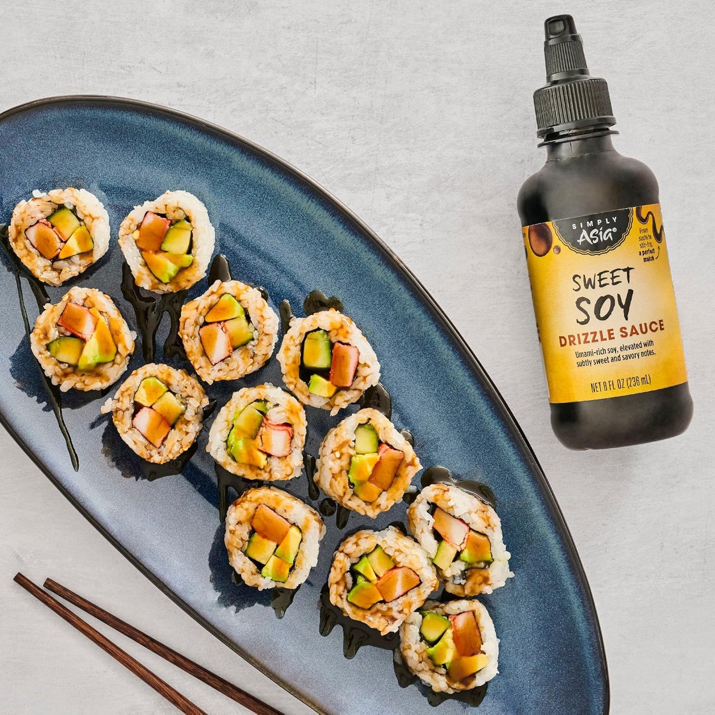 Simply Asia Sweet Soy Drizzle Sauce — Easy Weeknight Stir-Fry and Noodle Sauce for Tight Schedules, 8 fl oz