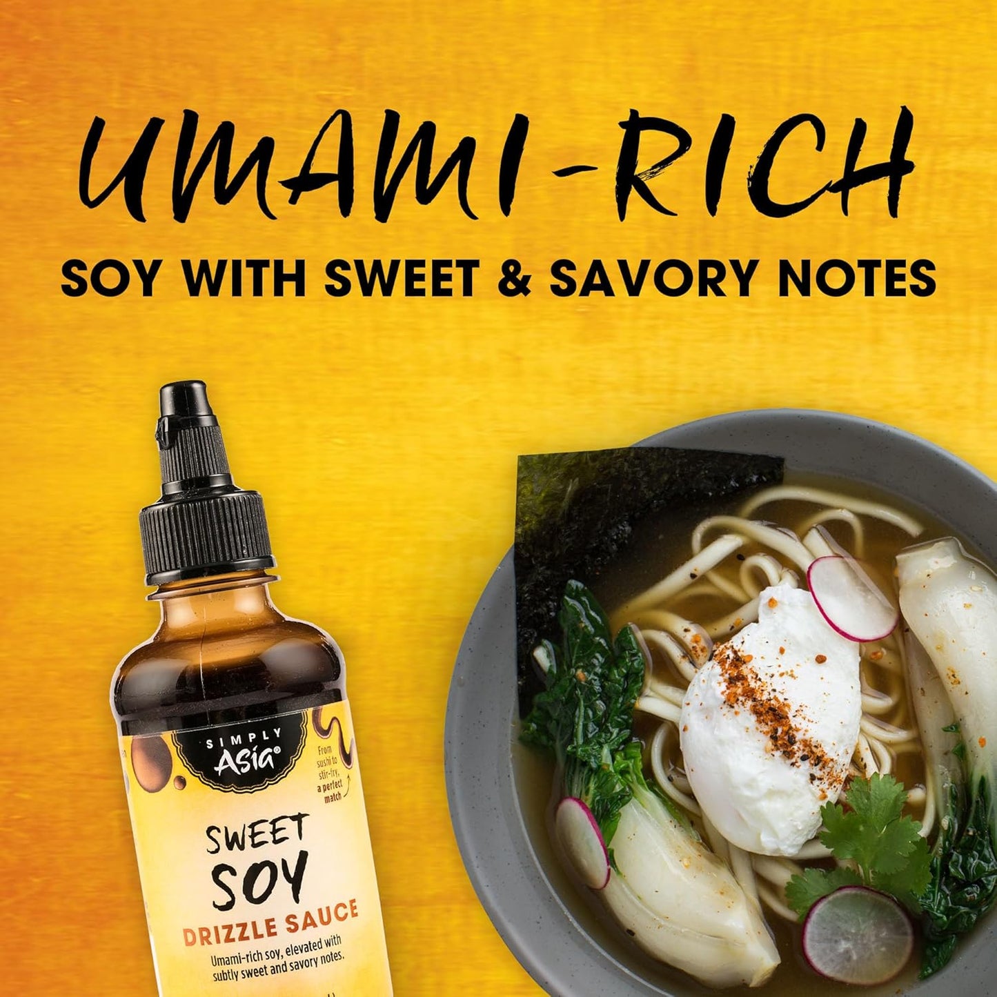 Simply Asia Sweet Soy Drizzle Sauce — Easy Weeknight Stir-Fry and Noodle Sauce for Tight Schedules, 8 fl oz