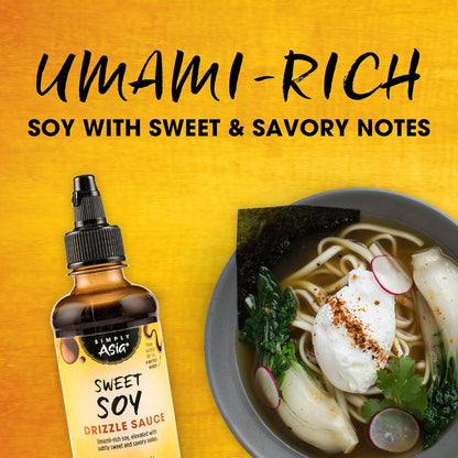 Simply Asia Sweet Soy Drizzle Sauce — Easy Weeknight Stir-Fry and Noodle Sauce for Tight Schedules, 8 fl oz