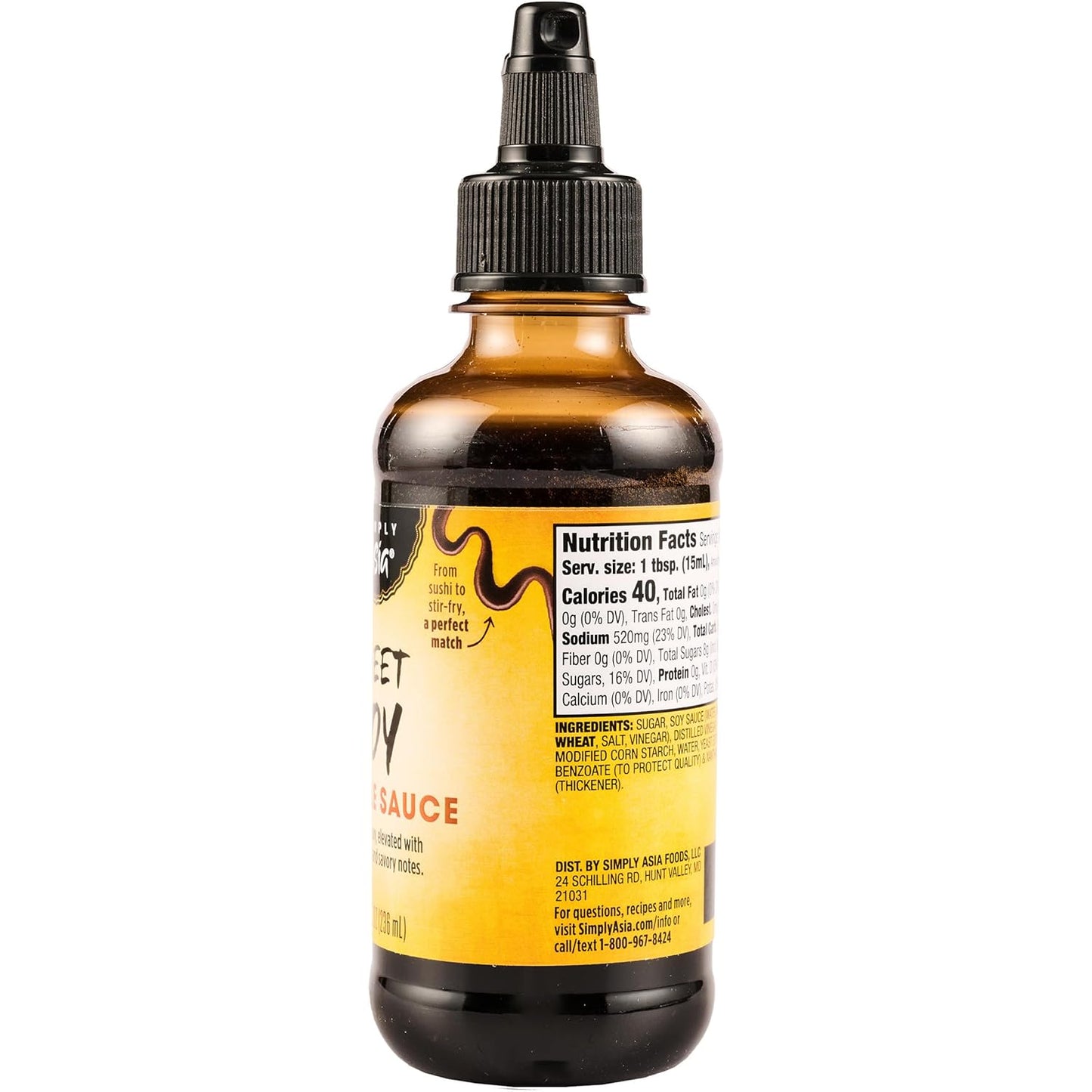 Simply Asia Sweet Soy Drizzle Sauce — Easy Weeknight Stir-Fry and Noodle Sauce for Tight Schedules, 8 fl oz