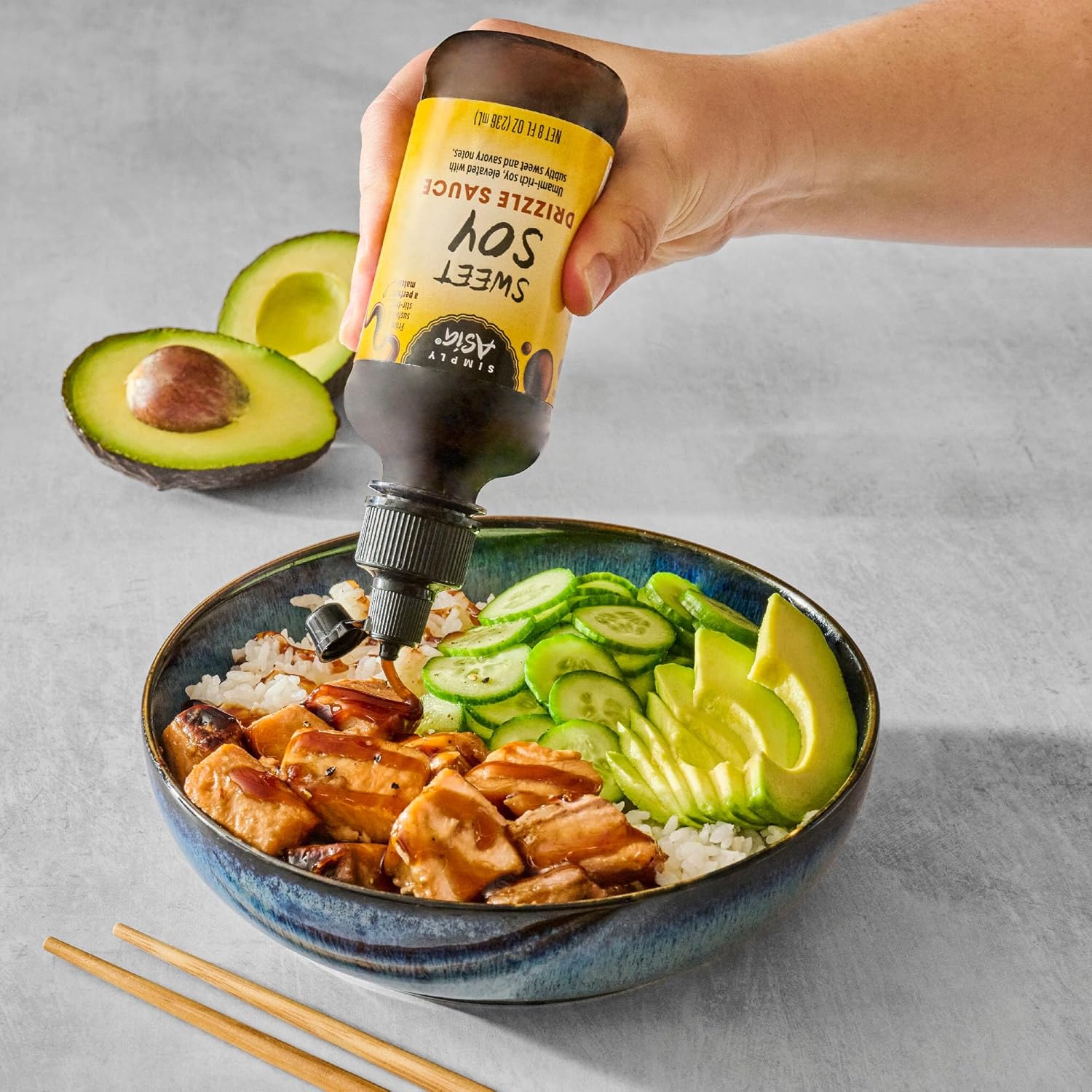Simply Asia Sweet Soy Drizzle Sauce — Easy Weeknight Stir-Fry and Noodle Sauce for Tight Schedules, 8 fl oz