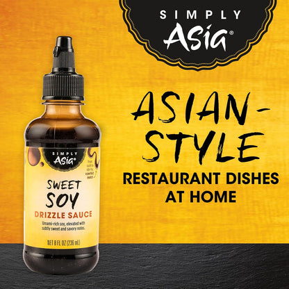 Simply Asia Sweet Soy Drizzle Sauce — Easy Weeknight Stir-Fry and Noodle Sauce for Tight Schedules, 8 fl oz