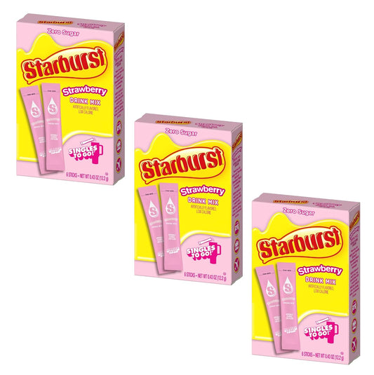 single-serve stick packaging (6 sticks per box, 18 sticks in a 3-pack bundle)