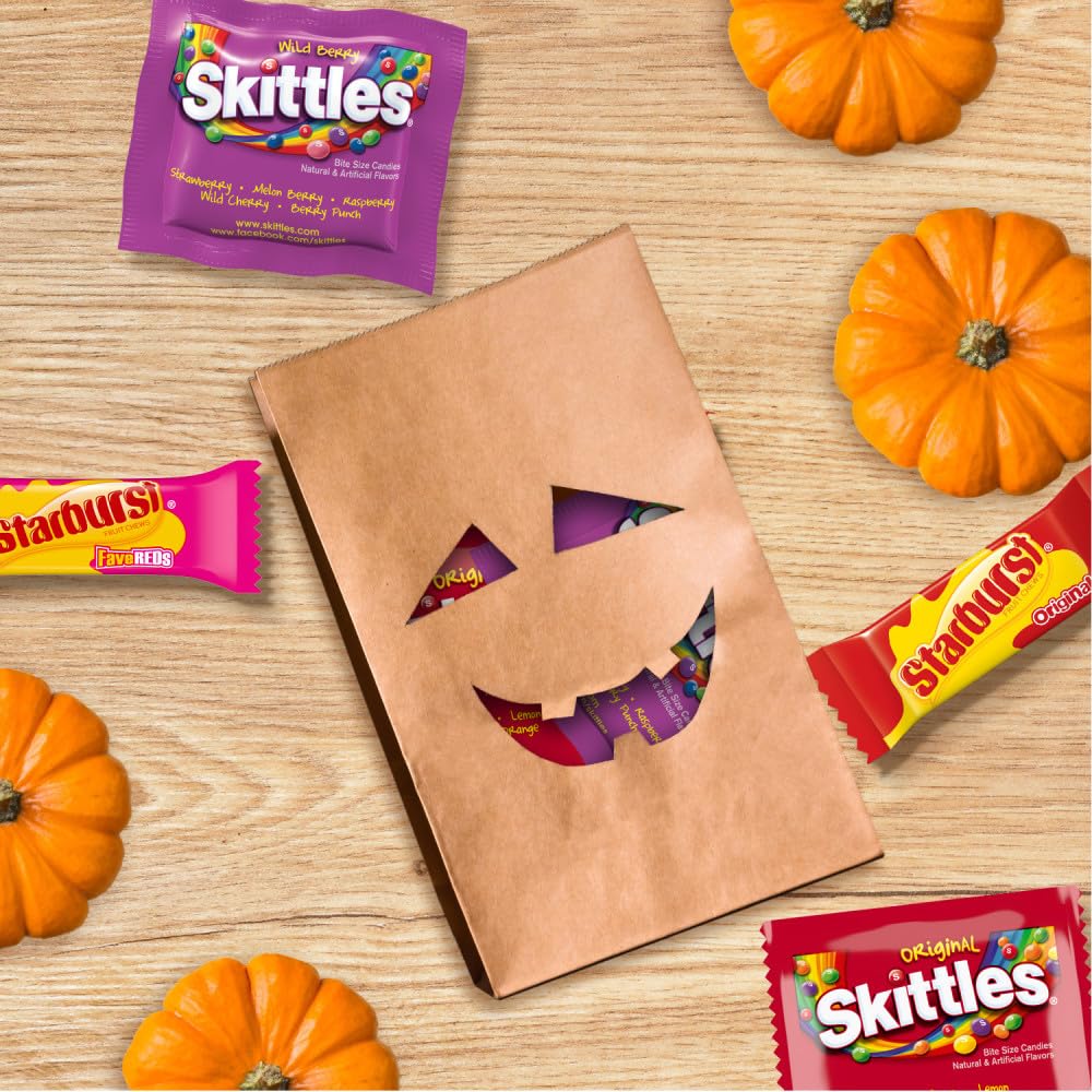 SKITTLES Chewy Candy Bulk Pack – Birthday Party Favor, Piñata Filler & School Classroom Treat Bag, 20.13 oz
