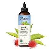 Sky Organics Castor Oil – Cold-Pressed Base Oil for Relaxation Rituals, Scent Layering, and Self-Care Sunday Sessions
