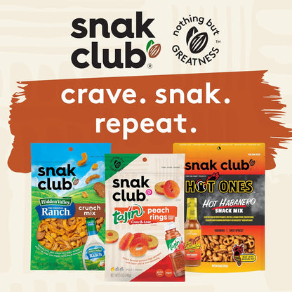 Snak Club Cajun Trail Mix – Balanced Sweet and Spicy Snack for Active Lifestyles, Hiking Recovery, and Clean Pantry, 15 oz