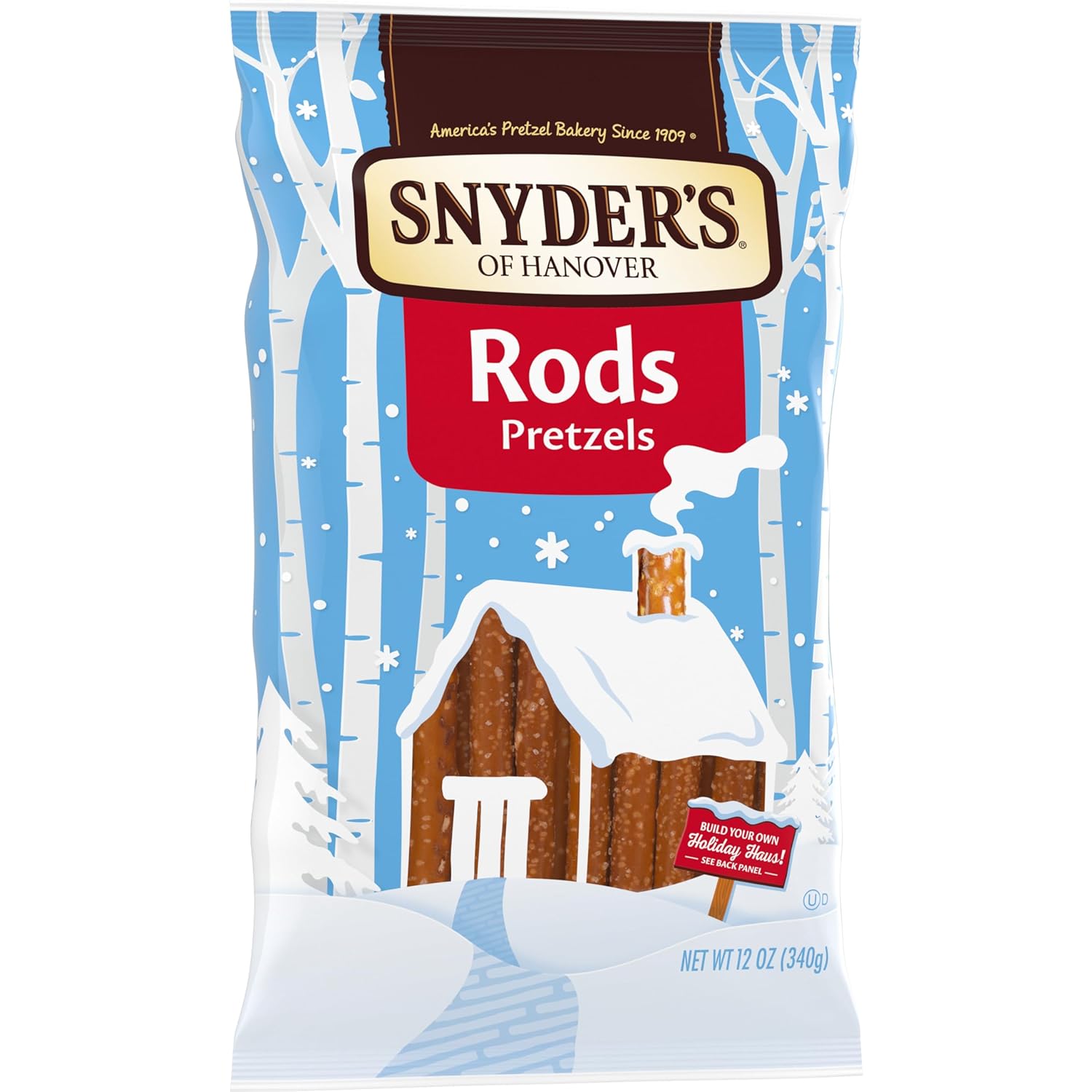 Snyder's of Hanover Pretzel Rods – Mindful Pantry Staple, No Preservatives Snack Rods 2-Pack