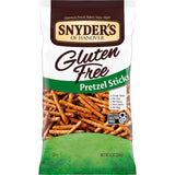 Snyder's of Hanover Gluten Free Pretzel Sticks – Holiday and Birthday Gift Snack for the Gluten-Intolerant Foodie, 8 oz