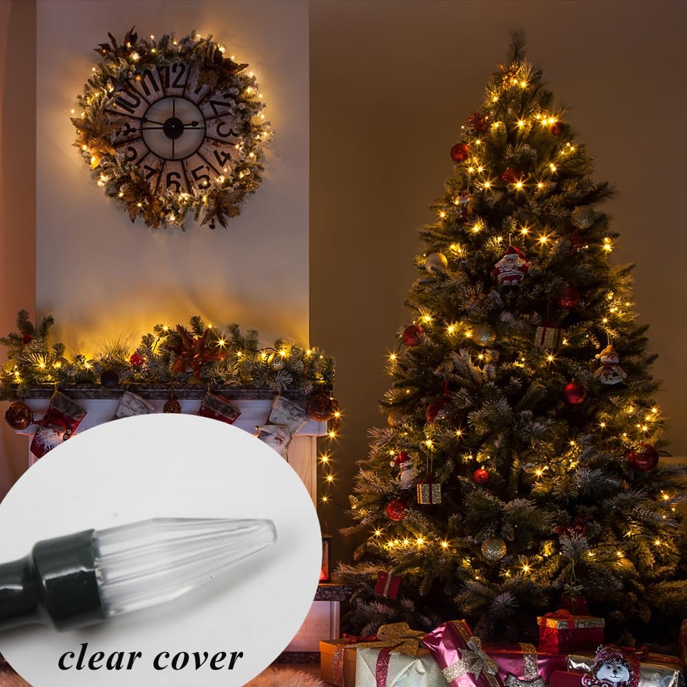 Solhice Mini LED String Lights 2 Pack – Ambient Home Aesthetic for Canopy, Headboard, and Mantel Garland