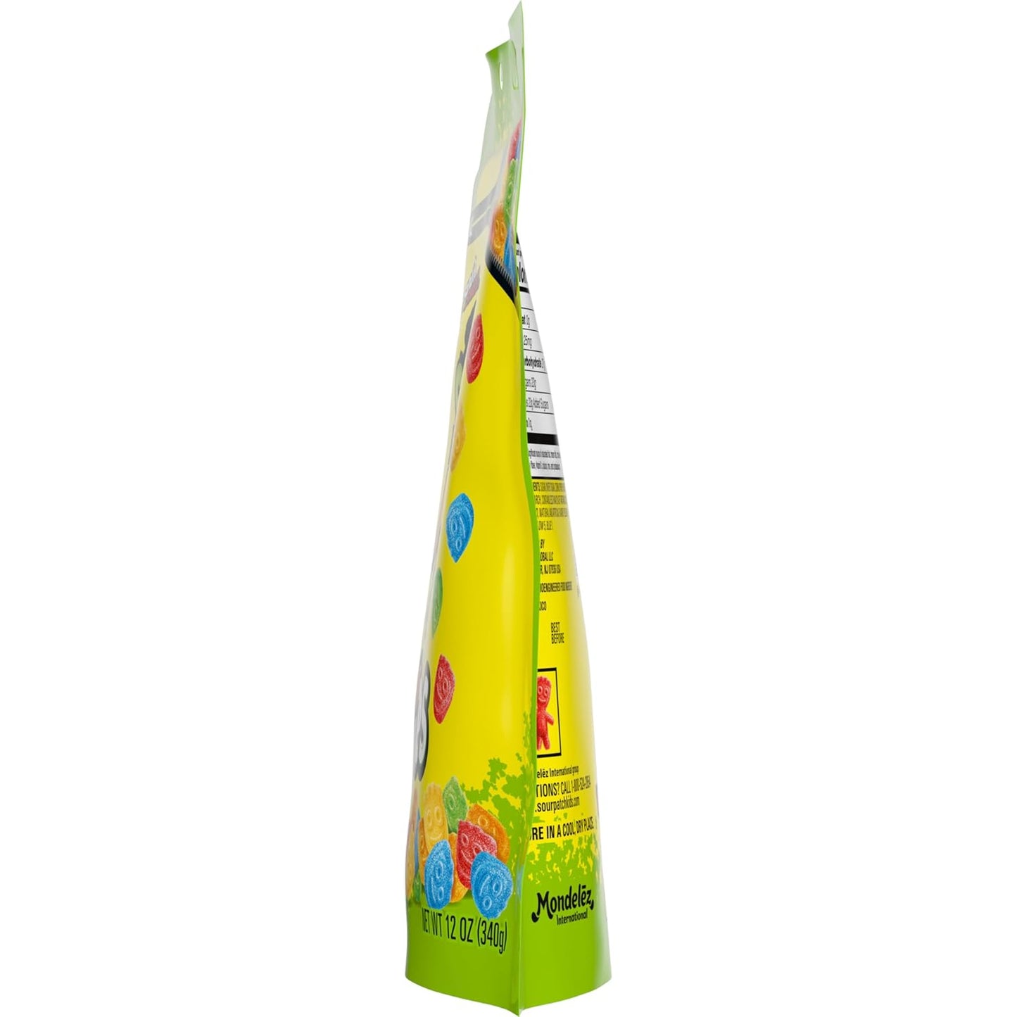 SOUR PATCH KIDS Bites Soft & Chewy Candy, 12 oz – Lightweight Camp Snack for Adventurers