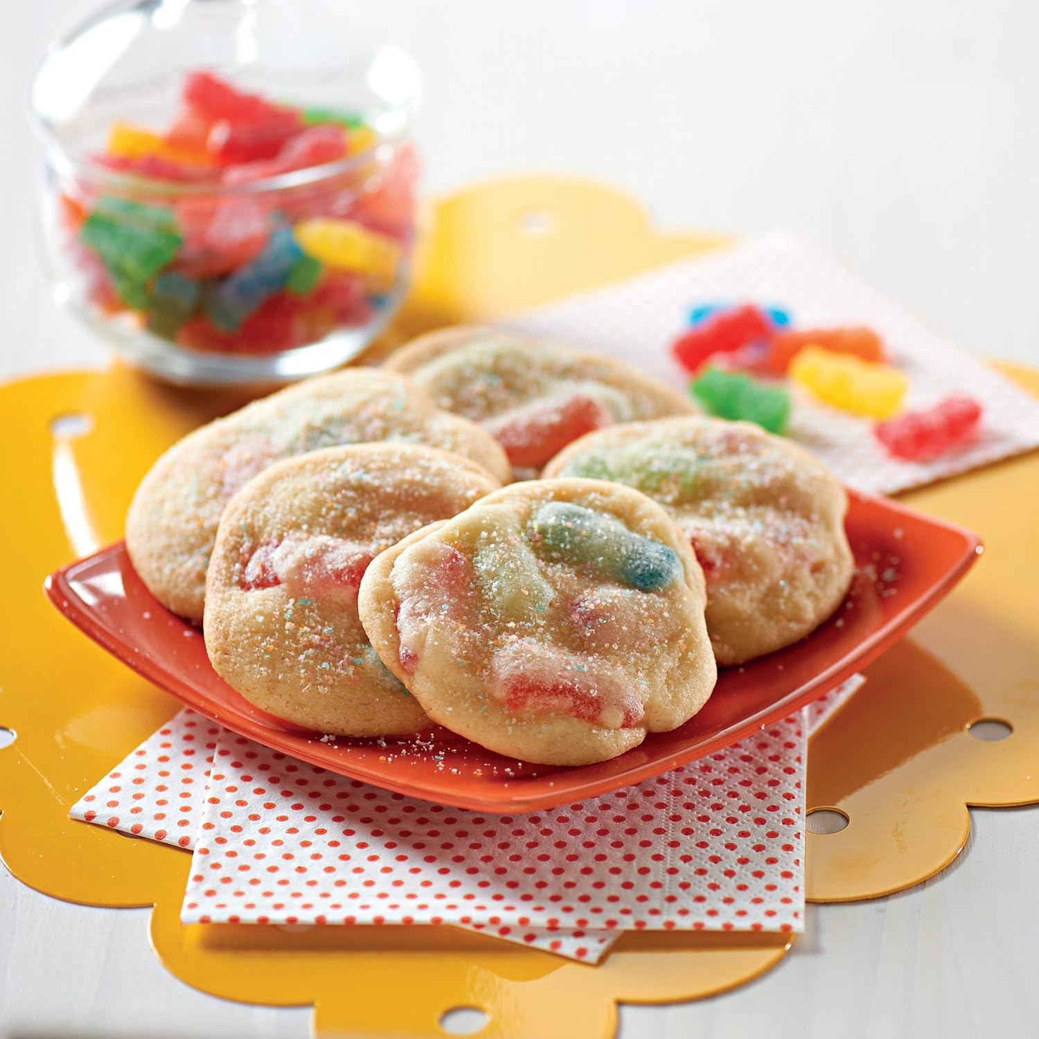 SOUR PATCH KIDS Fat-Free Chewy Assorted Candy, 1.8 lb Holiday Gift Bag for Christmas Stocking, Valentine's Day Exchange, and Hostess Presents