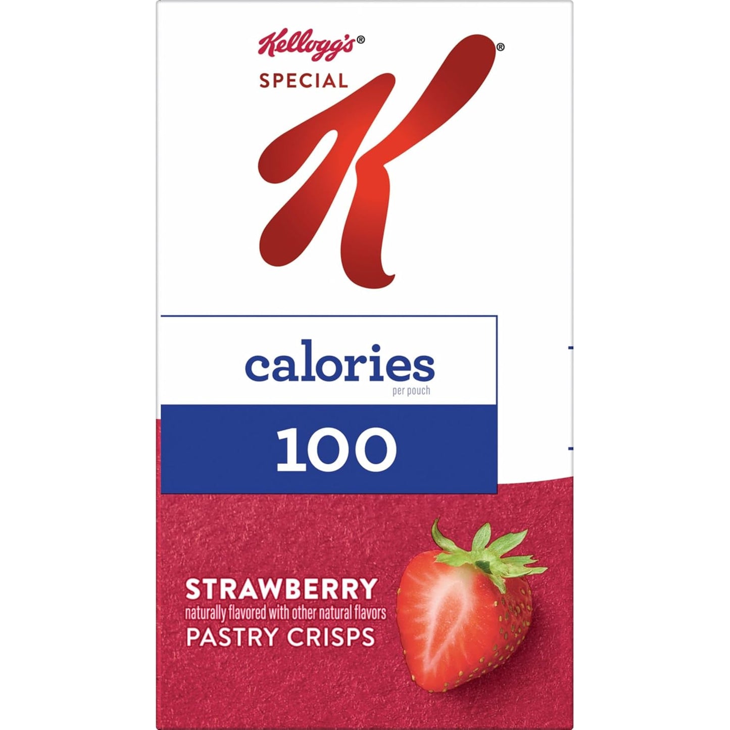 Special K Bar Pastry Crisps, Strawberry – Kosher Dairy Certified Crisps for Family Pantry Sharing
