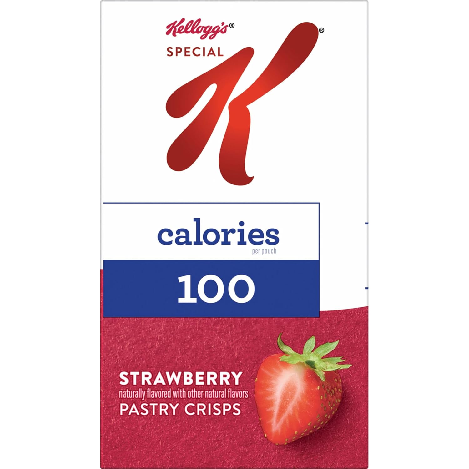 Special K Bar Pastry Crisps, Strawberry – Kosher Dairy Certified Crisps for Family Pantry Sharing