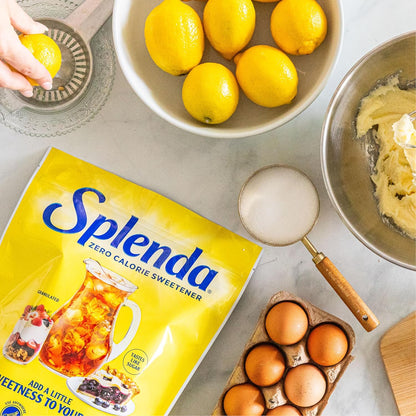 SPLENDA Granulated Sweetener – Intentional Kitchen Essential with Neutral Calorie-Free Profile