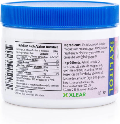 Spry Berry Blast Xylitol Mints – Housewarming and Holiday Present for the Health-Obsessed, 240-Count Value Pack