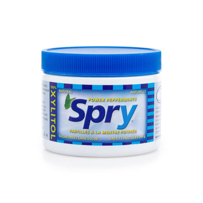 Spry Sugar-Free Peppermint Mints – After-Meal Breath Care Ritual for Tea Drinkers and Wellness-Focused Adults
