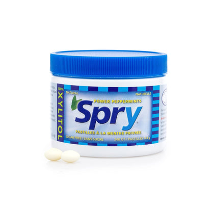 Spry Sugar-Free Peppermint Mints – After-Meal Breath Care Ritual for Tea Drinkers and Wellness-Focused Adults