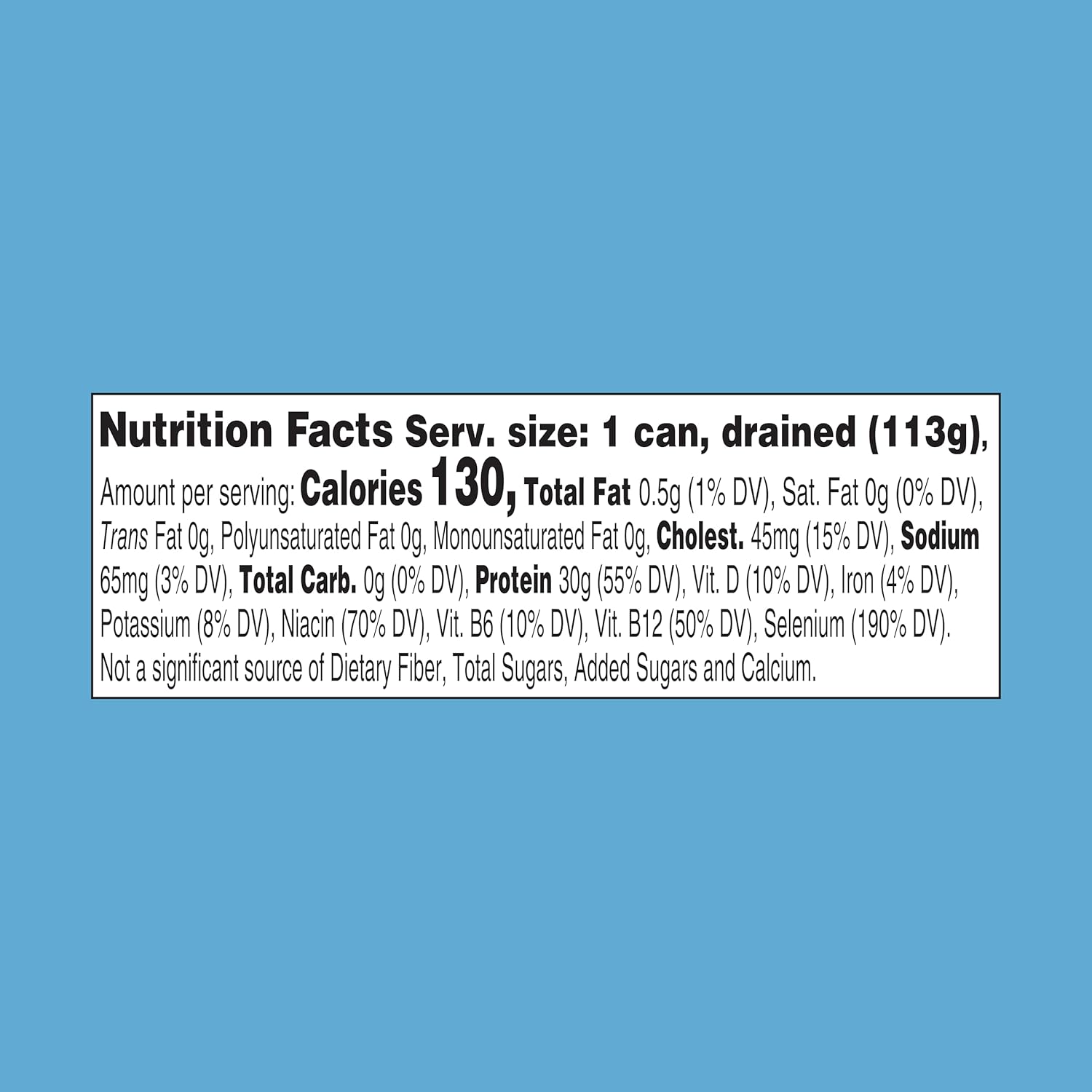 StarKist Selects No Salt Added Chunk White Albacore Tuna in Water - 4.5 oz Can for Lightweight Hiking Protein