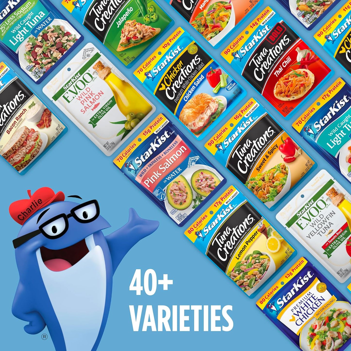 StarKist Tuna in Water Pouch – No Fridge Snack Pack for Picnics and Park Lunches