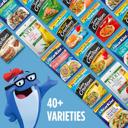StarKist Tuna in Water Pouch – No Fridge Snack Pack for Picnics and Park Lunches