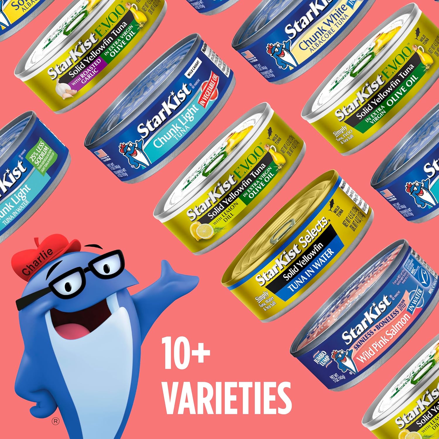 StarKist Wild Pink Salmon - Skinless, Boneless - 5 oz Can | Low-Mercury Wild-Caught Alaskan Salmon for Clean Eating Days