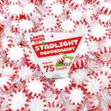 Starlight Peppermint Mints – Natural Peppermint Hard Candy for Nightstand, Travel Bag and Self Care Routine