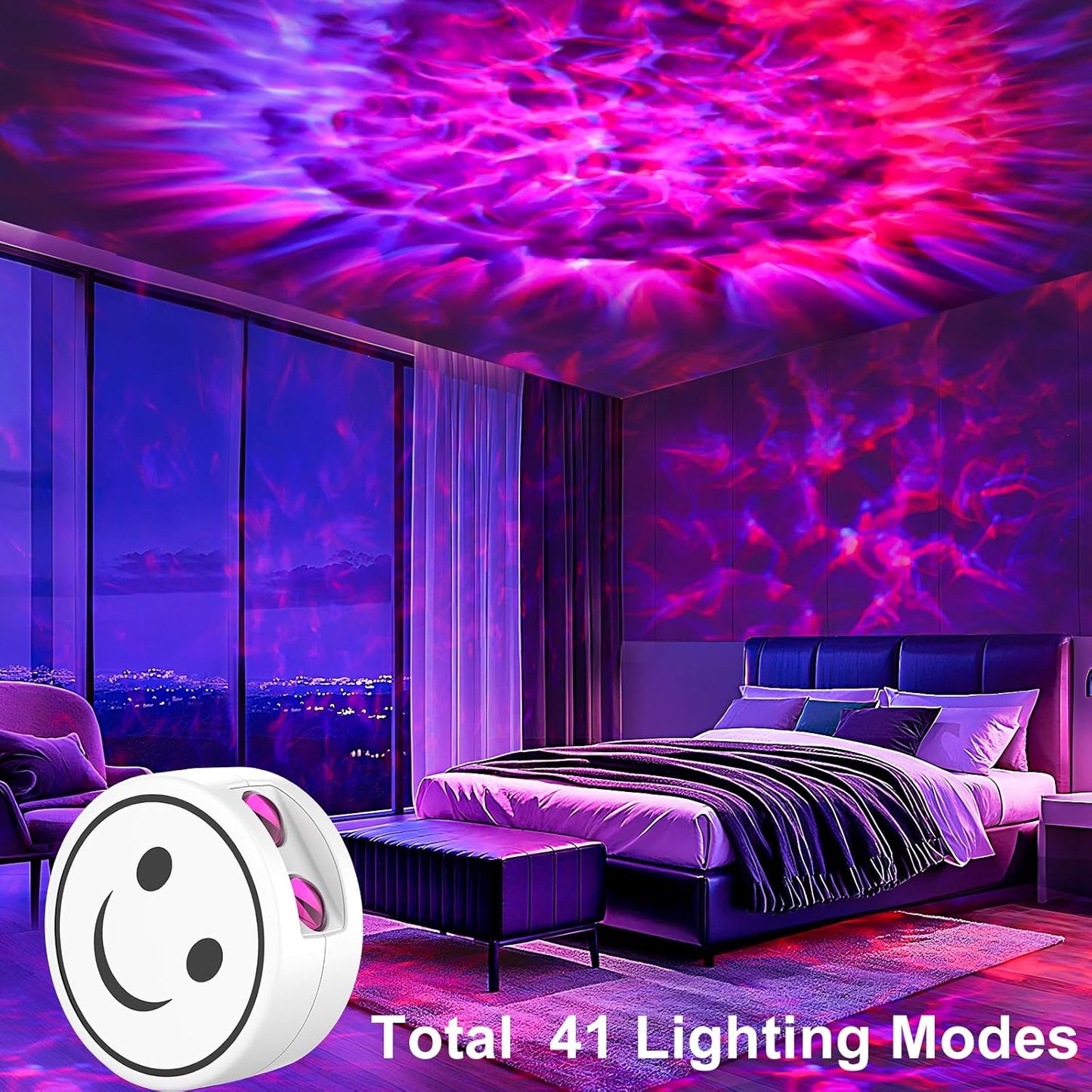 StarryGlow Star Light Therapy Lamp – Restorative Ambient Glow for Bath Time Relaxation and Mindfulness Practice