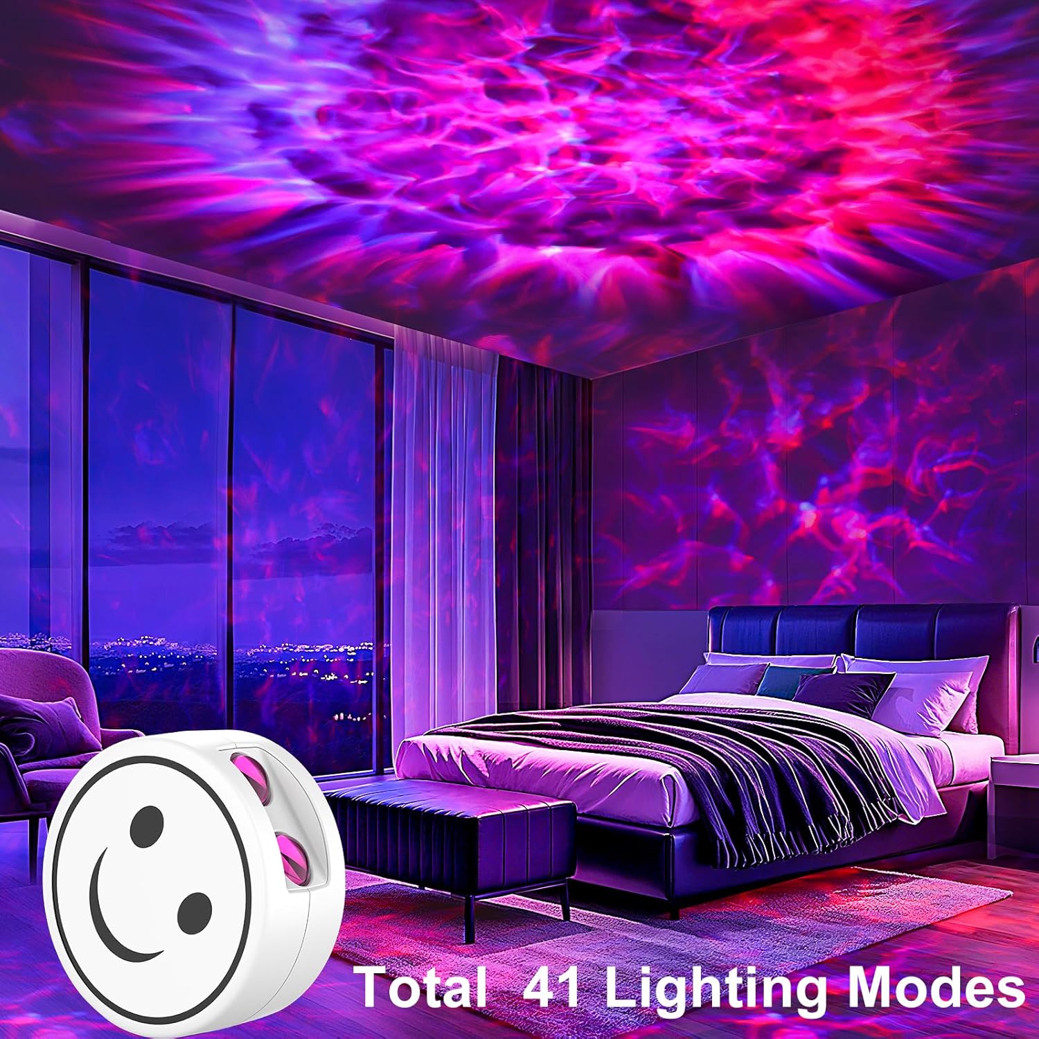 StarryGlow Star Light Therapy Lamp – Restorative Ambient Glow for Bath Time Relaxation and Mindfulness Practice